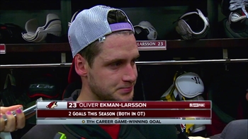 Ekman-Larsson scores the game-winner
