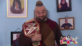 Bray Wyatt unveils his Universal Championship in the Firefly Fun House | WWE BACKSTAGE