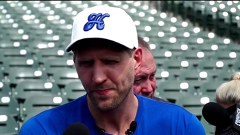 Dirk on Collinsworth Comment | 2018 Heroes Celebrity Baseball Game