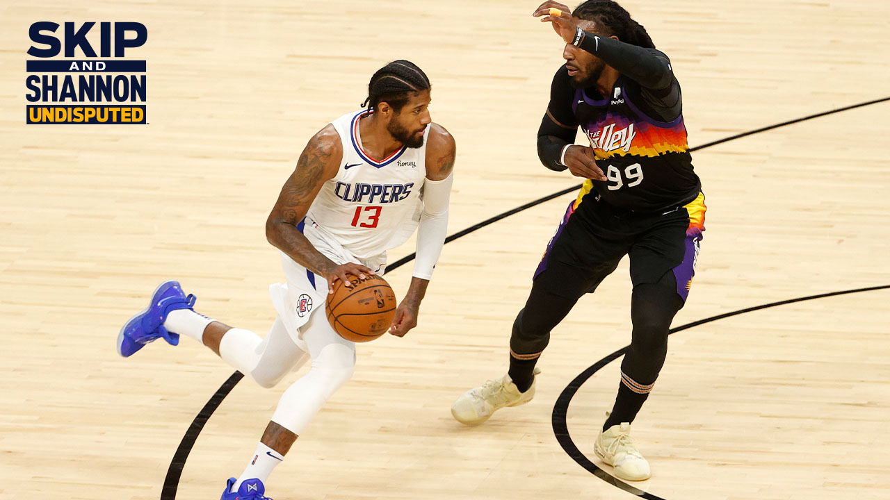 "When you give yourself a name like Playoff P, you better perform" — Shannon Sharpe on Boogie Cousins defending PG I UNDISPUTED