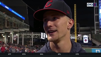 Zach Plesac describes his first MLB win
