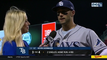 Kevin Kiermaier talks his 4-RBI night, Yonny Chirinos' impressive 8.0 IP