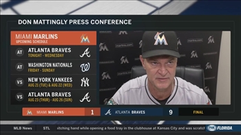 Don Mattingly on Martin Prado likely headed to DL, Game 1 loss to Braves