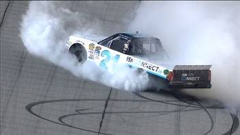 Sauter wins as Rhodes claims final playoff spot at Chicagoland | 2017 TRUCK SERIES | FOX NASCAR