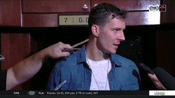 Goran Dragic talks about elevating his play against Damian Lillard