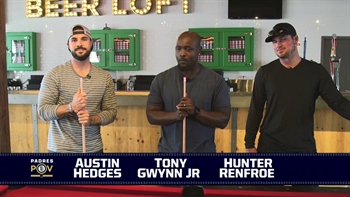 Hunter Renfroe and Austin Hedges face off in a game of pool!