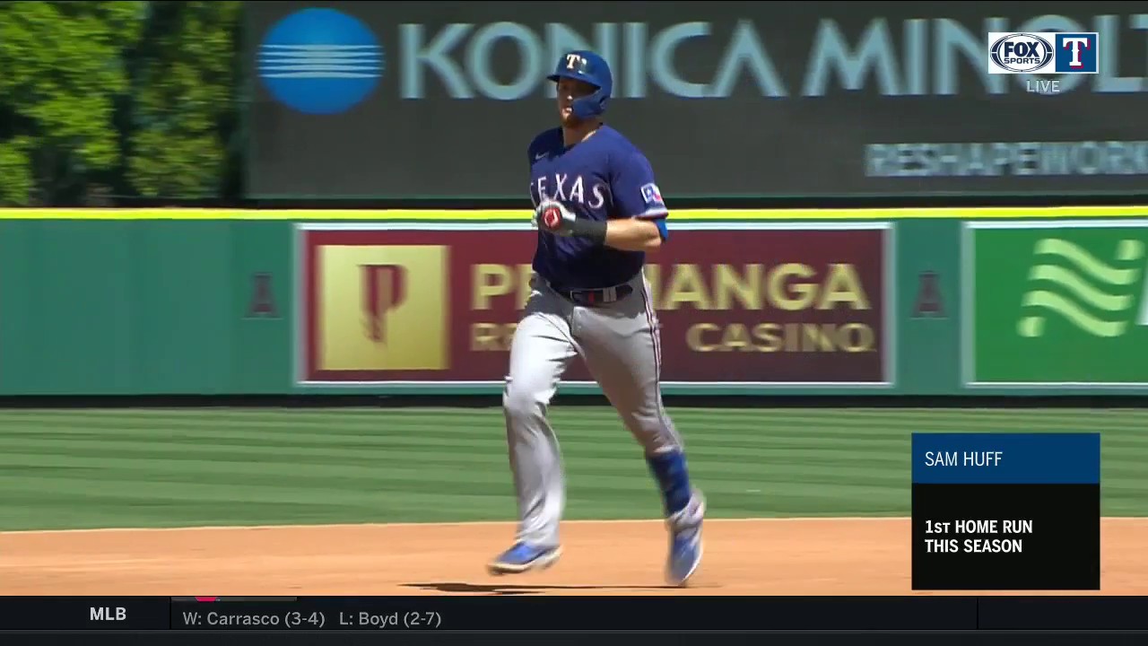 HIGHLIGHTS: Sam Huff Hits First Major League Home Run