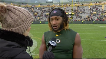 Aaron Jones after Packers win: 'December is a special time in Green Bay'