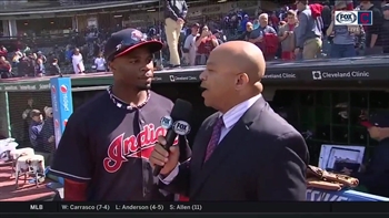 Rajai Davis steals three bases in spot start against Milwaukee