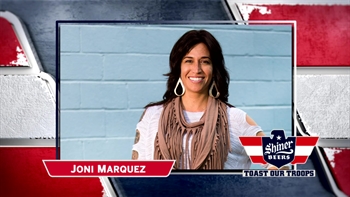 Shiner Toast The Troops | Joni Marquez