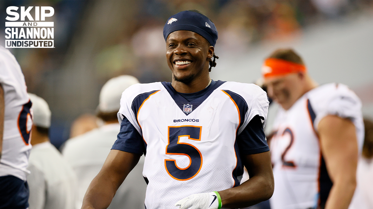 Shannon Sharpe reacts to Broncos naming Teddy Bridgewater the starter over Drew Lock I UNDISPUTED