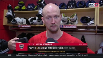 Anton Stralman on Panthers' struggle to find rhythm against Lightning