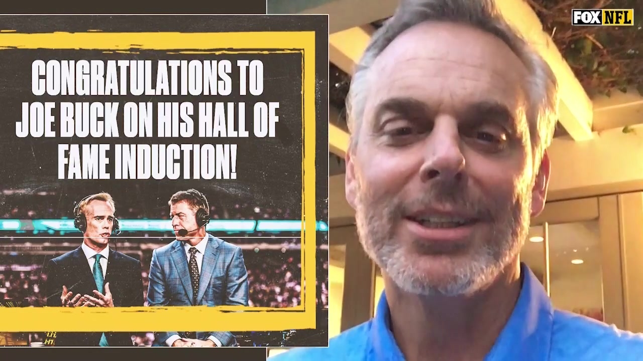Colin Cowherd Congratulates Joe Buck on HOF nod
