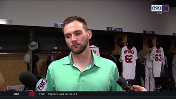Josh Smith talks about his major league debut