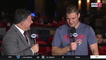 Aleksander Barkov details scoring second career hat trick