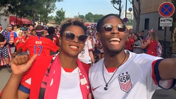 FIFA Women's World Cup NOW™: Karina LeBlanc becomes an American superfan