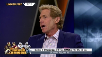 Skip Bayless: Dallas Cowboys will beat Washington on Thanksgiving | UNDISPUTED