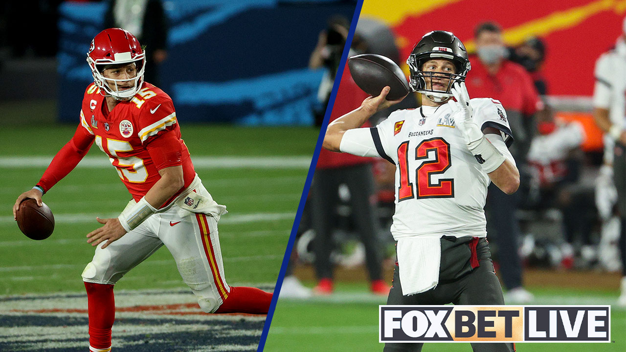 Todd Fuhrman answers who's a better MVP bet in 2021: Tom Brady or Patrick Mahomes | FOX BET LIVE