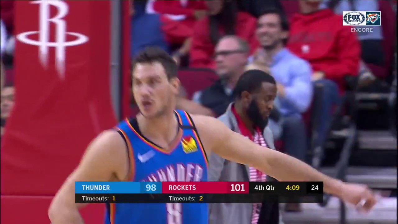 WATCH: Danilo Gallinari Ties it up After being down by A Lot | Thunder ENCORE