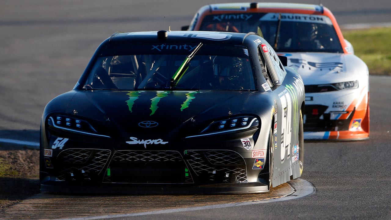 FINAL LAPS: Ty Gibbs pulls off miraculous move to win first career race