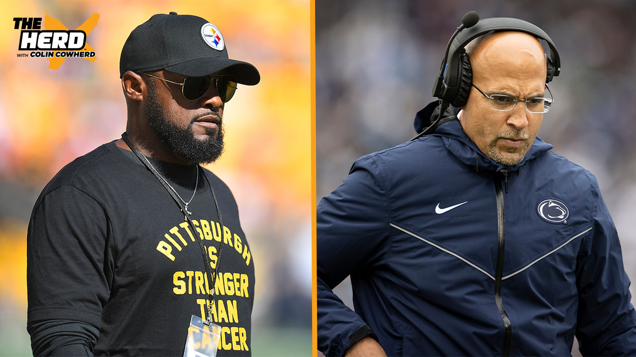 Joel Klatt discusses the latest updates on USC's head coach search, including Mike Tomlin and James Franklin I THE HERD