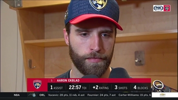 Aaron Ekblad talks about Panthers' defensive woes
