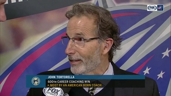 John Tortorella reflects on career coaching win #600