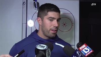 Lightning goalie Louis Domingue ready for his 1st game of the season