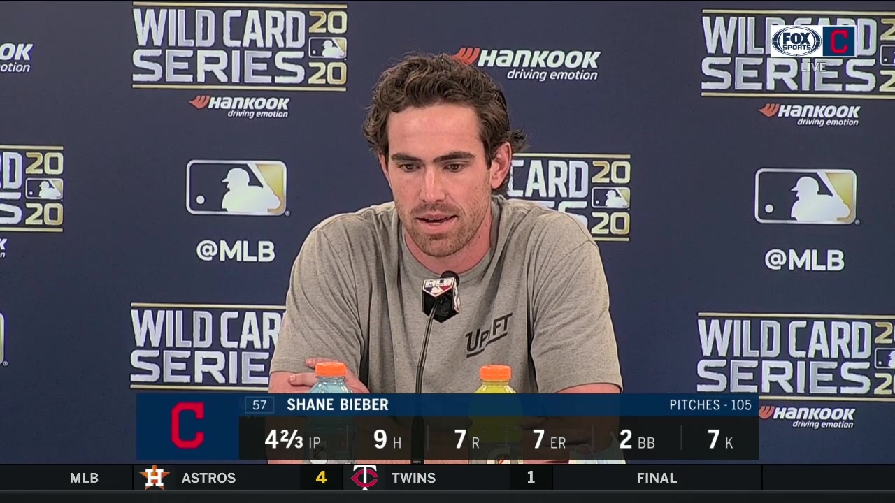 Shane Bieber wishes he had been more aggressive vs. disciplined Yankees lineup