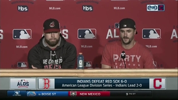 Chisenhall's home run trot was faster than normal