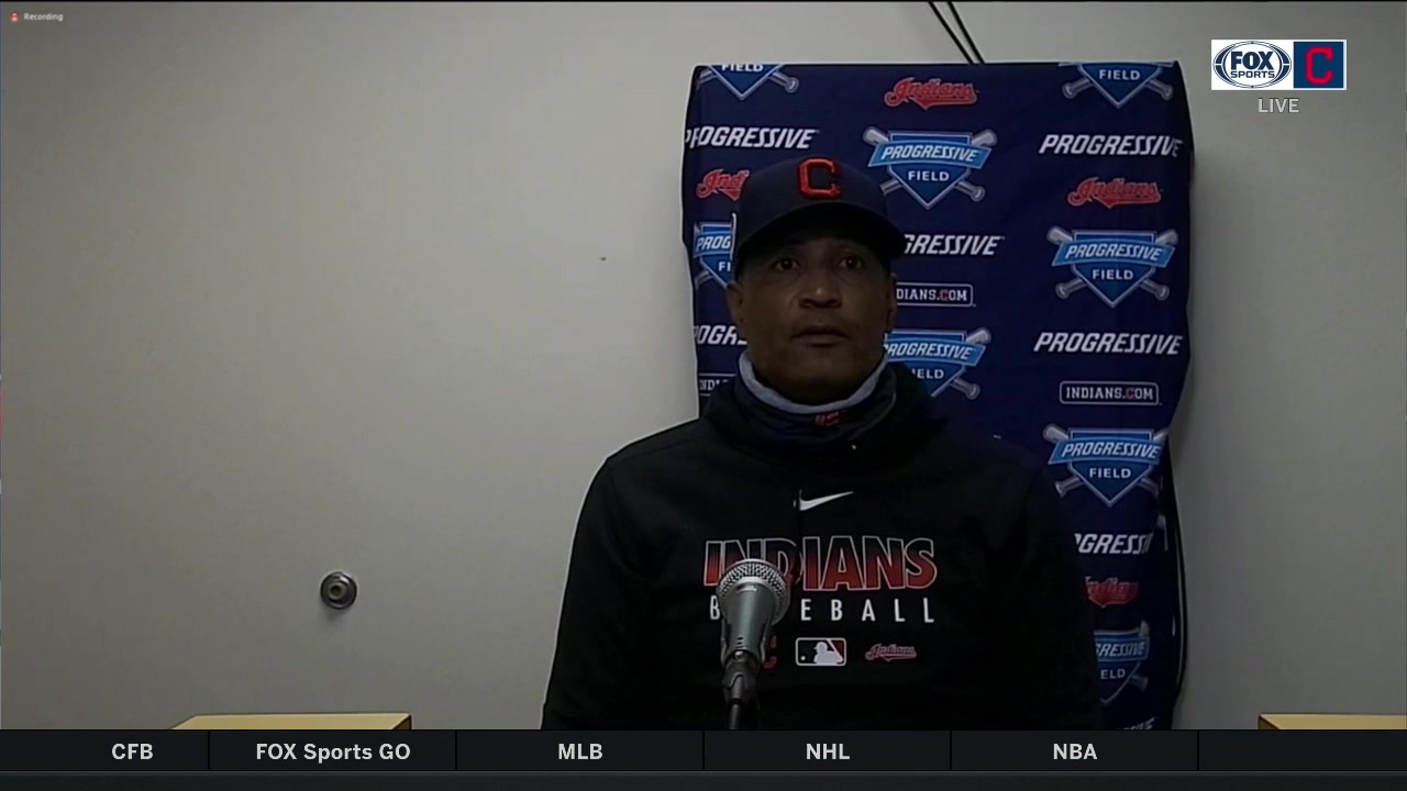 Sandy Alomar is still proud of Shane Bieber's performance despite the team's loss