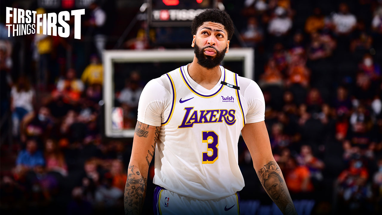 Chris Broussard: Anthony Davis was abysmal in Lakers' Game 1 loss to Suns | FIRST THINGS FIRST
