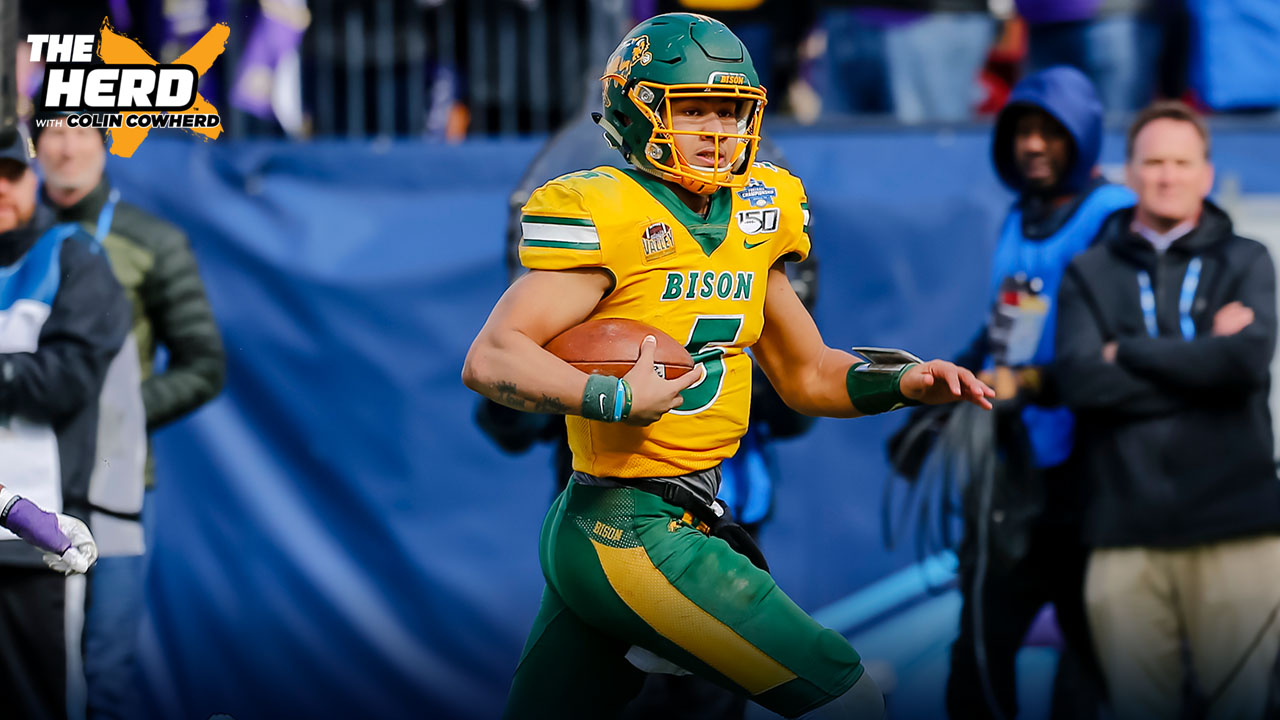 Colin Cowherd breaks down what separates Trey Lance from Mac Jones | THE HERD