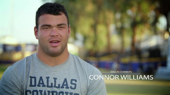 Connor Williams' Journey From Coppell To Austin To The Cowboys | Texas Football Days Presented By Jack In The Box