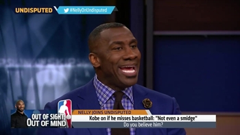 Kobe Bryant says he doesn't miss basketball - Skip and Shannon react | UNDISPUTED