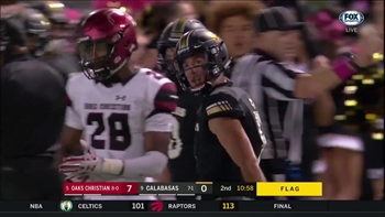 Week 9: Jaden Casey tucks it, earns big gain on fake punt for Calabasas