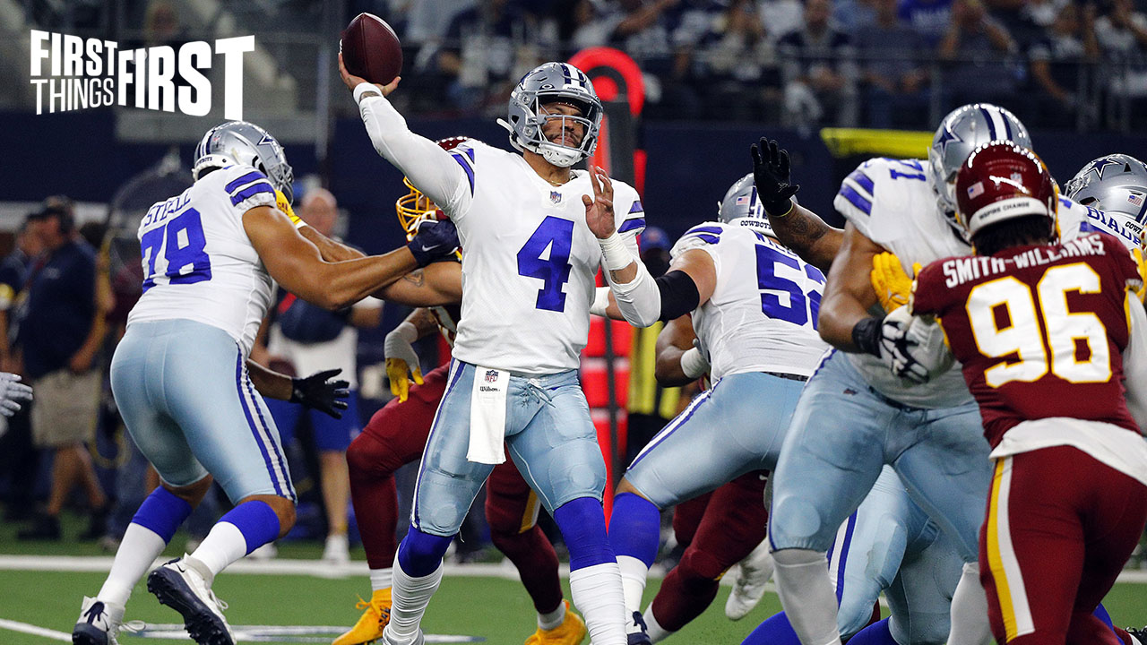 Nick Wright: 'The Cowboys do have the highest upside of any team in the NFC right now' I FIRST THINGS FIRST