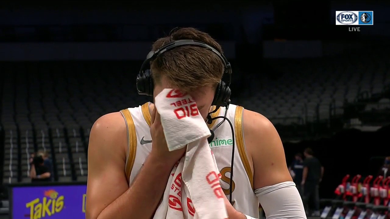 Luka Doncic on Mavs win over Heat