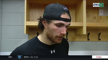 Stephen Johns talks Dallas' loss vs. Ottawa