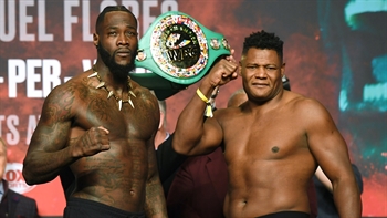Deontay Wilder, Luis Ortiz make weight for their heavyweight title bout | WEIGH-INS | PBC on FOX