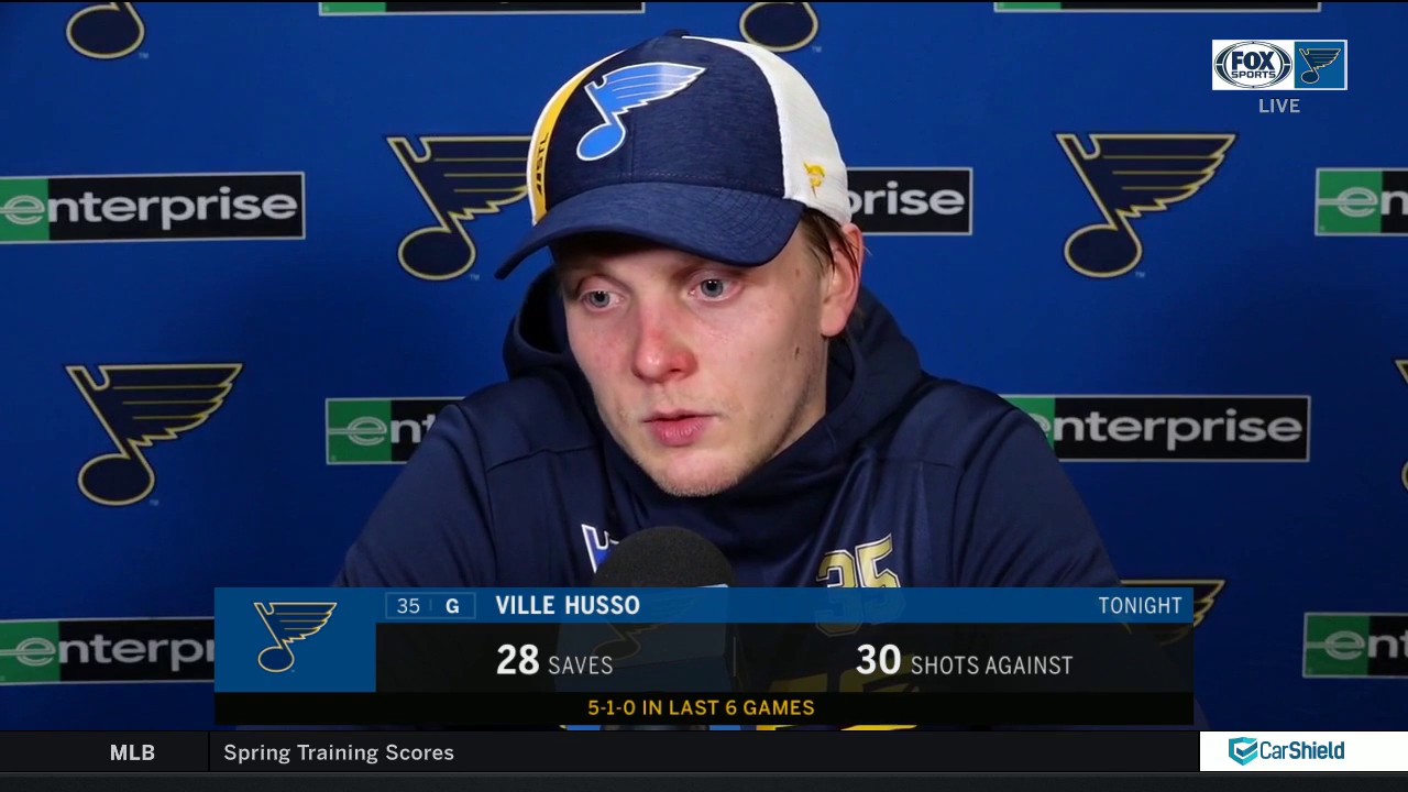 Husso: 'It was a good win for us' over Kings