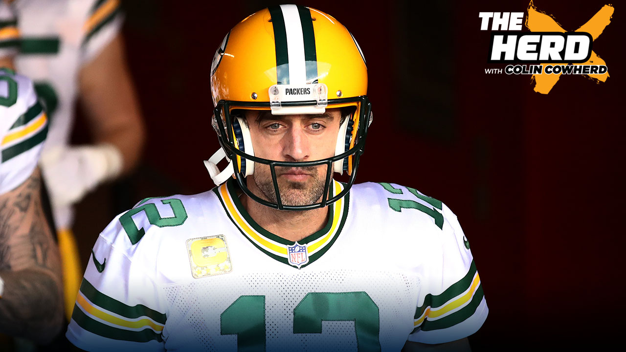 Colin Cowherd asks if Aaron Rodgers is all in on being great: 'How committed are you?' | THE HERD