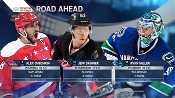Lightning return home to take on Capitals