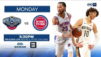 LOOK AHEAD: Pelicans at Pistons | Pelicans Live