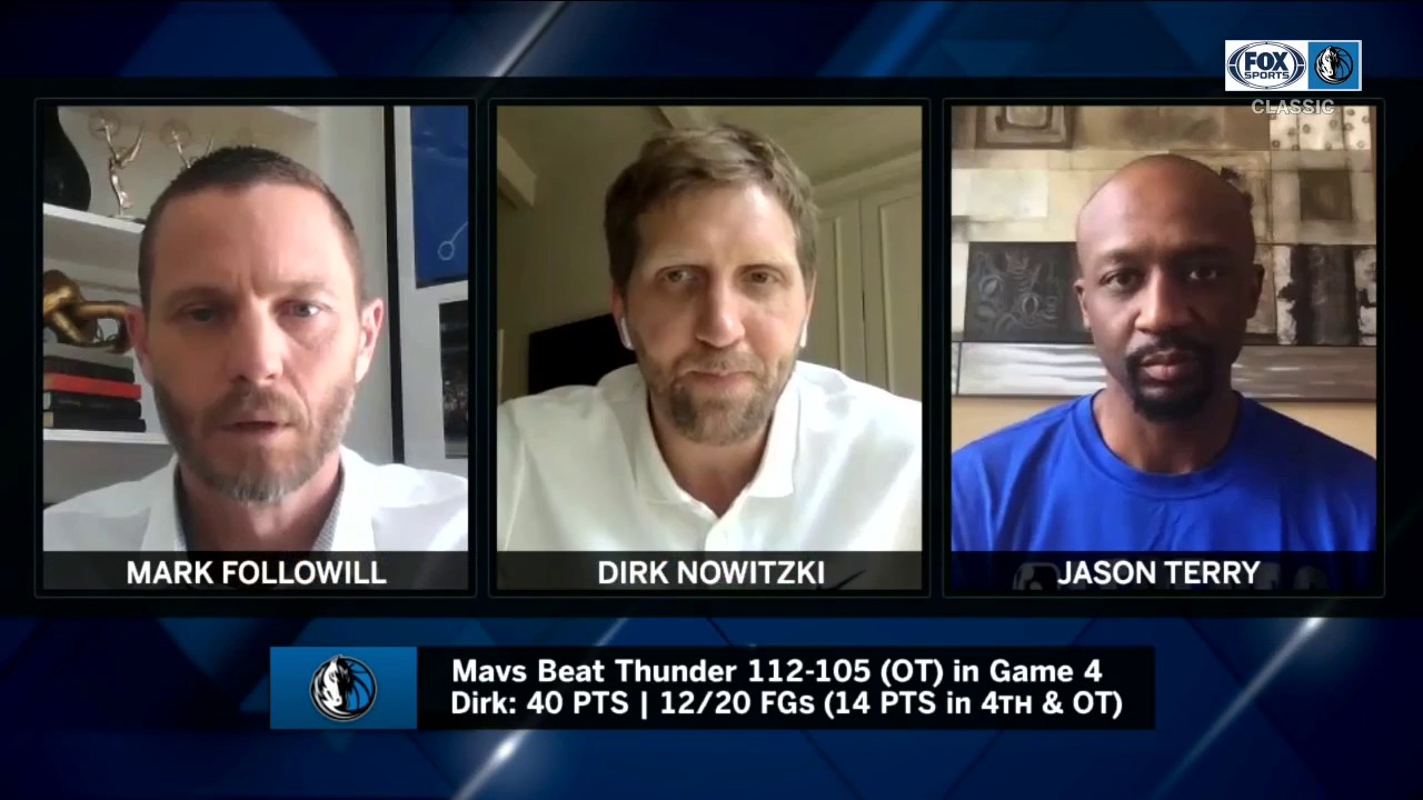 Dirk Nowitzki and Jason Terry on 2011 Western Conference Finals Win | Mavericks Playoff Rewind