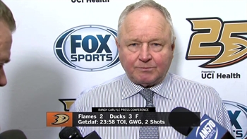 Randy Carlyle on the Ducks' bounce-back win over Calgary