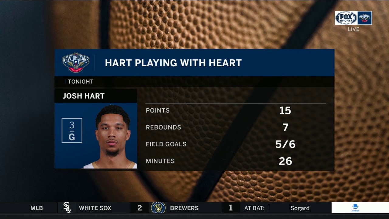 Josh Hart is Playing with Heart | Pelicans Live