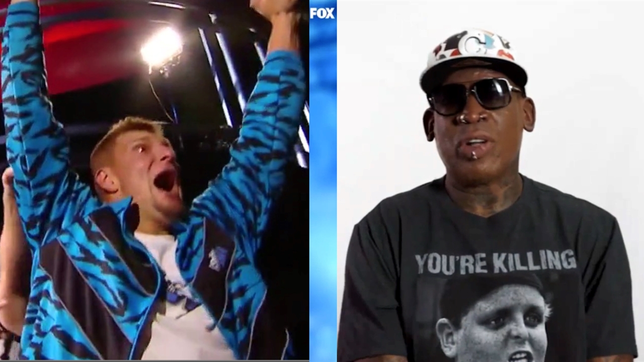 Gronk vs. Dennis Rodman:  Does this match need to happen? | WWE  BACKSTAGE