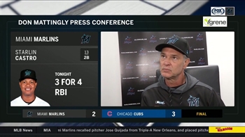 Don Mattingly on Marlins' extra-innings walk-off loss to Chicago