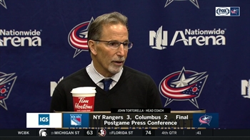 John Tortorella believes Blue Jackets again left themselves no room for error